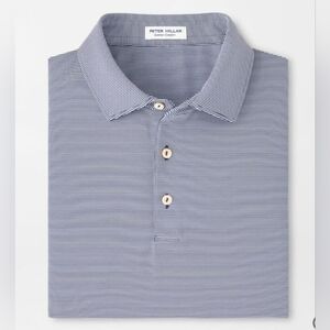 Peter Millar Blue Striped Men's Shirt